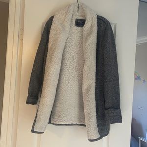 A&F Sherpa cardigan